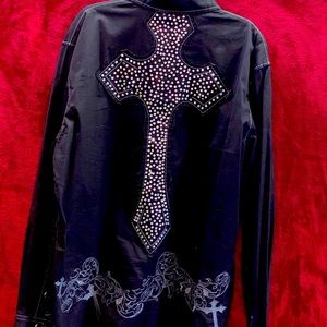 Toku Mens Cross Bling Shirt
